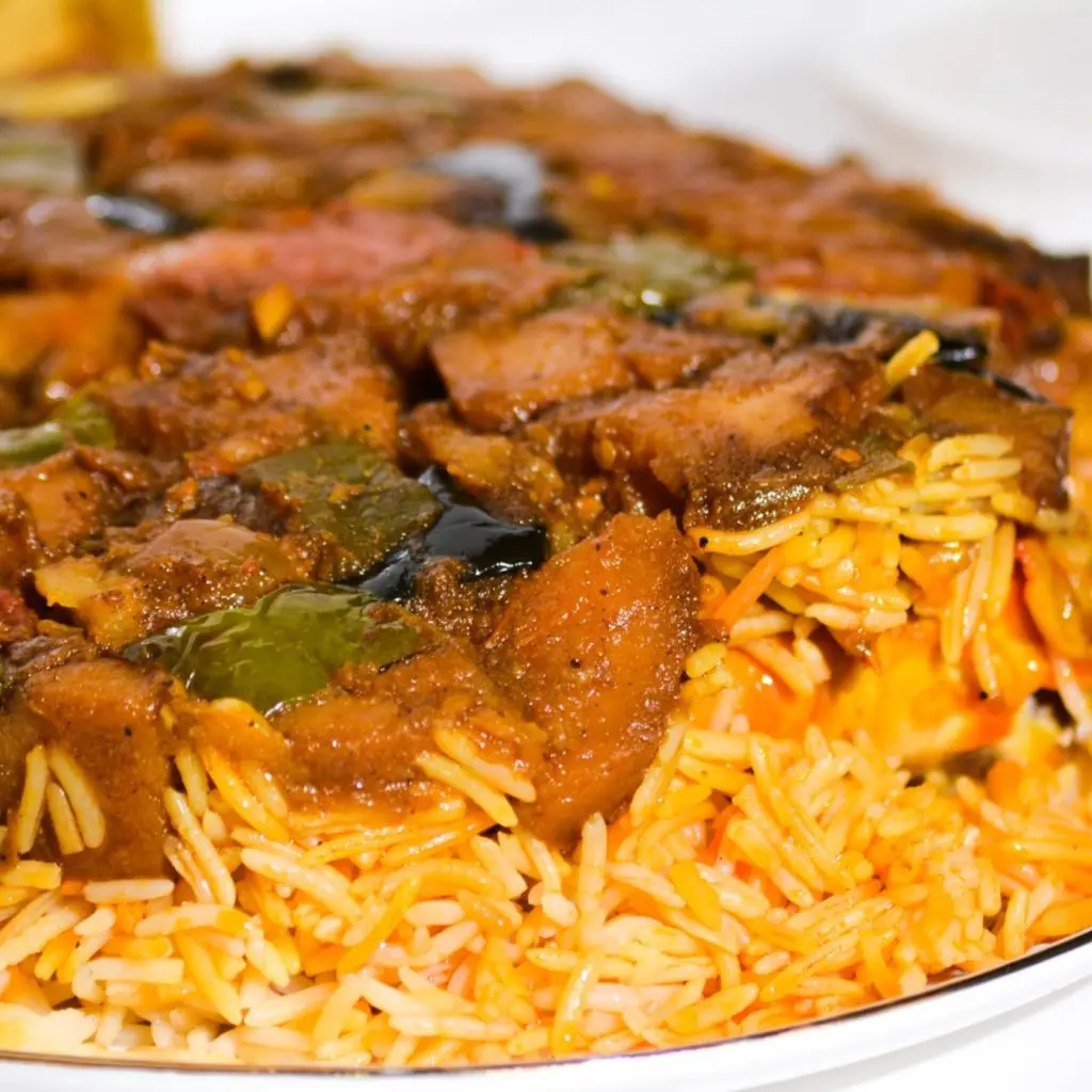 مقلوبة دجاج حجازي